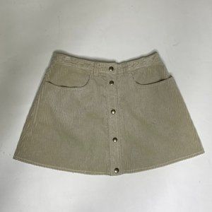 Corduroy Mini skirt